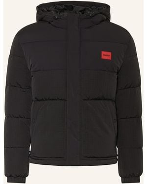 HUGO Steppjacke BARO - Schwarz