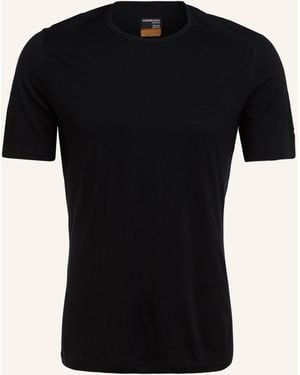 Icebreaker Funktionswäsche-Shirt 200 OASIS aus Merinowolle - Schwarz