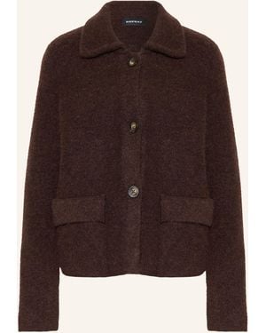 Repeat Cashmere Strickjacke - Braun