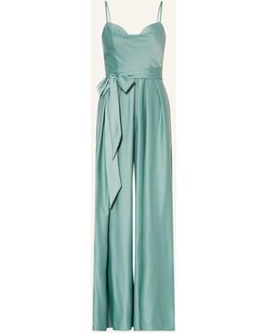 hey kyla Jumpsuit aus Satin - Grün
