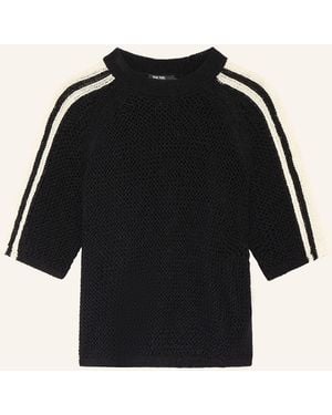 MARC AUREL Strickshirt - Schwarz