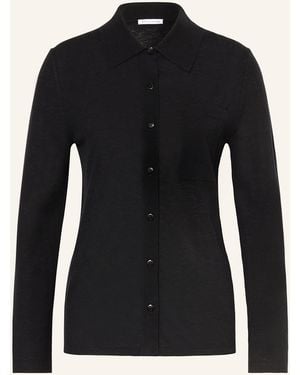 Mrs & HUGS Strickjacke mit Cashmere - Schwarz