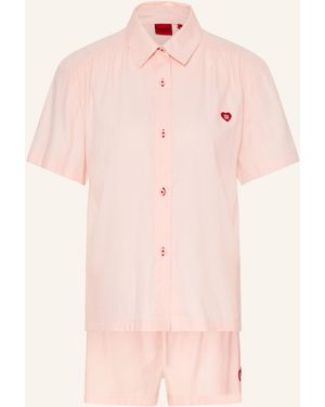 HUGO Shorty-Schlafanzug DREEM - Pink