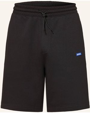 HUGO Sweatshorts NASENSIO - Schwarz