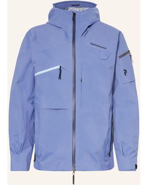Peak Performance Hardshell-Skijacke ALPINE GORE-TEX - Blau
