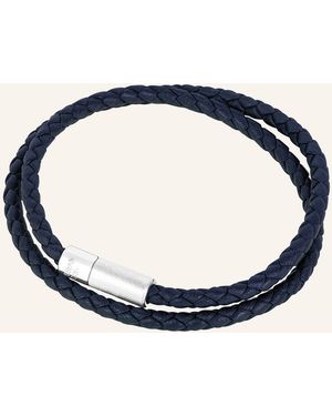 Tateossian Armband DOUBLE WRAP POP RIGATO - Blau