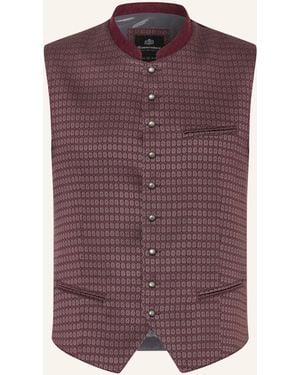 hammerschmid Trachtenweste NORBERT Slim Fit - Lila