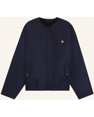HUGO Casual Jacke FALORANA-1 Regular Fit - Blau