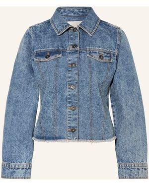 Ichi Jeansjacke IHAVENY - Blau