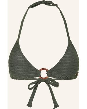 Banana Moon Triangel-Bikini-Top GROOVE DINEW - Grün