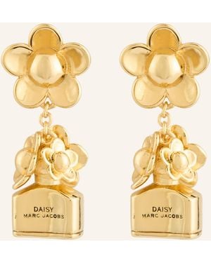 Marc Jacobs Ohrhänger THE MINI ICON DAISY - Mettallic