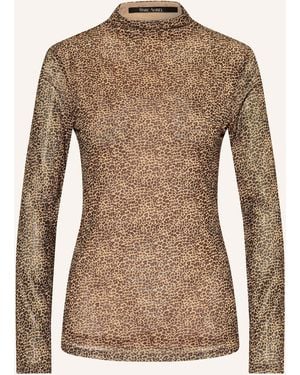 MARC AUREL Longsleeve aus Mesh - Braun