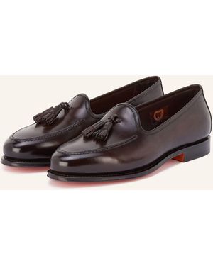 Santoni Loafer ANDREW - Braun