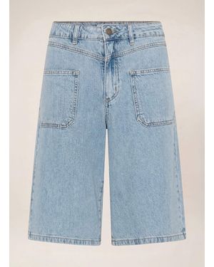 Kaffe Jeansshorts KAJORDI - Blau
