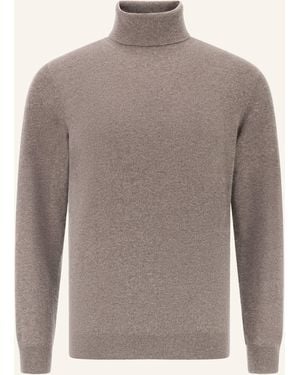 BOGGI Rollkragenpullover aus Cashmere - Grau