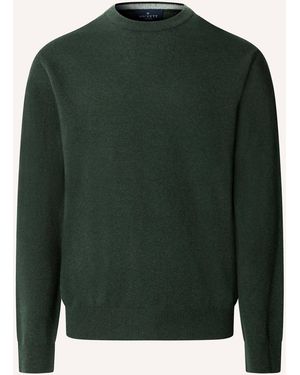 Hackett Pullover MERINO CASH MIX CREW - Grün