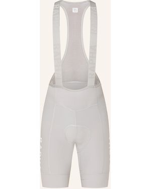 Rapha Radhose PRO TEAM TRAINING BIB II mit Trägern und gepolstertem Einsatz - Weiß