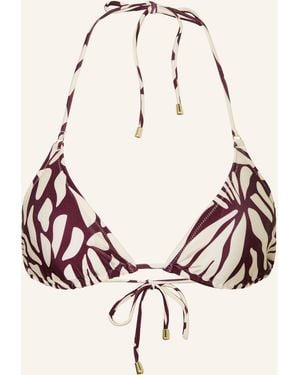 Mrs & HUGS Triangel-Bikini-Top - Natur