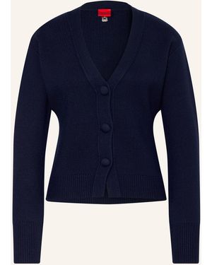 HUGO Strickjacke SELOSY - Blau
