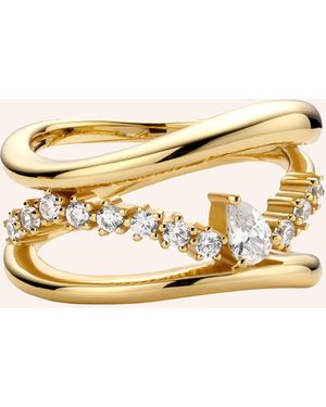 Ania Haie Ring aus 925er Sterlingsilber - Mettallic