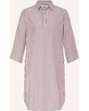 0039 Italy Hemdblusenkleid DERRY mit 3/4-Arm - Pink