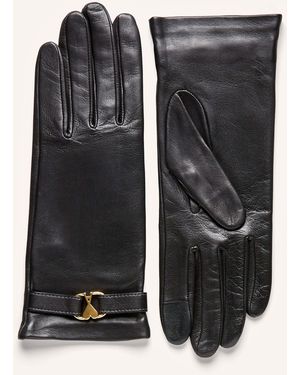Ami Paris Lederhandschuhe - Schwarz