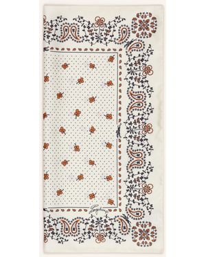 Longchamp Seidentuch FRENCH BANDANA - Natur