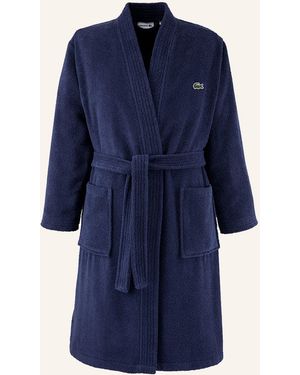 Lacoste Bademantel LLECROCO - Blau