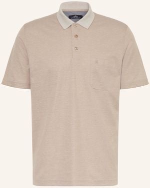 RAGMAN Piqué-Poloshirt - Natur