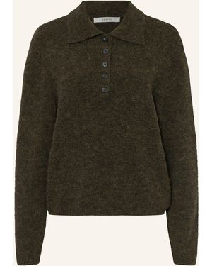 Gestuz Pullover GZALPHA mit Alpaka - Grün