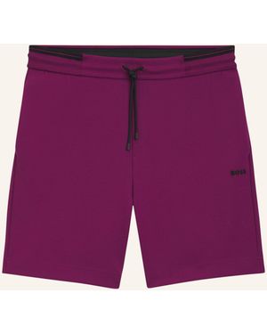 BOSS Casual Hose SHORTS ZONE Regular Fit - Lila