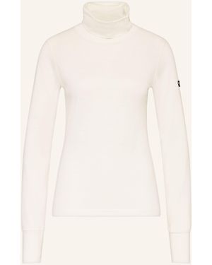 Super.natural Pullover SKIING ROLL NECK mit Merinowolle - Natur