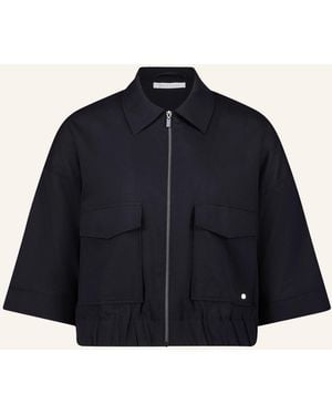 BETTY&CO Casual-Jacke mit Kragen - Blau