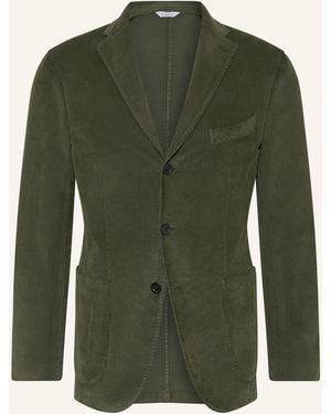 Boglioli Anzugsakko Extra Slim Fit aus Cord - Grün