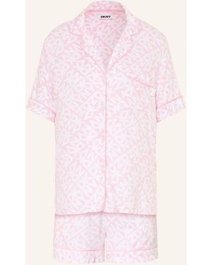 DKNY Shorty-Schlafanzug TIMELESS STYLES - Pink