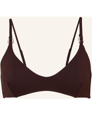 JETS Australia Bralette-Bikini-Top ALESSIA - Braun