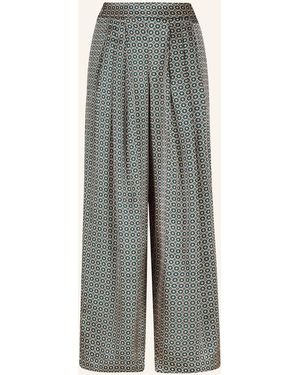 Helene Galwas Weite Seidenhose KIMBERLY - Grau