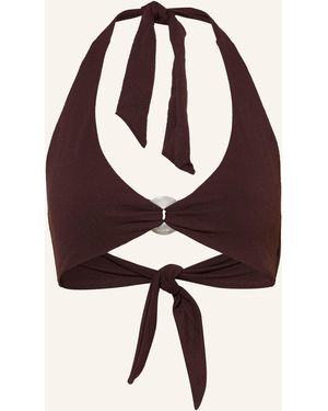 JETS Australia Neckholder-Bikini-Top ALESSIA - Braun