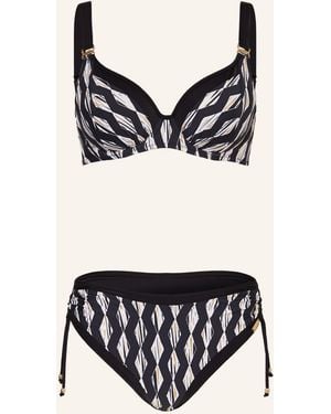 Charmline Bügel-Bikini GILDED GRAPHIC - Schwarz