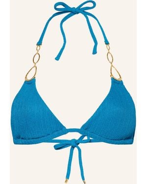 PQ Swim Triangel-Bikini-Top TURQUOISE - Blau