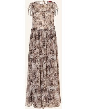 MAX&Co. Kleid PAUSA mit Rüschen - Natur