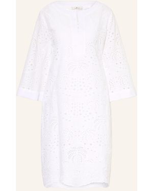 Angoor Kleid mit Lochspitze - Weiß