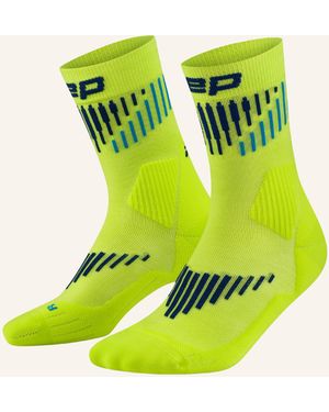 Cep Core run merino socks, mid cut, 3.0, men - Grün
