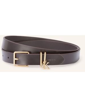 Calvin Klein Ledergürtel - Mehrfarbig