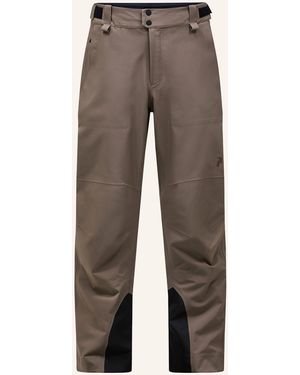 Peak Performance M Maroon Hipe® 3L Shell Pants Skihose - Grau