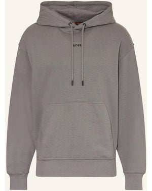 BOSS Hoodie WESMALLHOOD - Grau