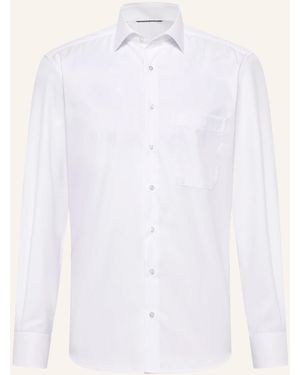 Eterna Hemd Comfort Fit mit extralangem Arm - Weiß