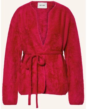 Soft Goat Strickhülle aus Cashmere - Rot