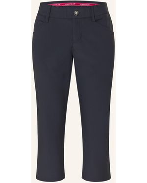 ALBERTO 3/4-Golfhose mit Schmucksteinen - Blau