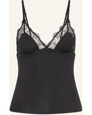 Love Stories Schlaftop BRIA mit Spitze - Schwarz